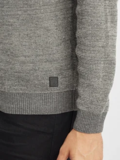 BLEND Herren Strickpullover - BHComala in grau