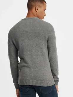 BLEND Herren Strickpullover - BHGastamo in grau