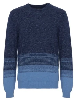 BLEND Herren Strickpullover - BHPullover in blau