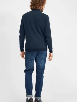 BLEND Herren Strickpullover - BHComulco in blau