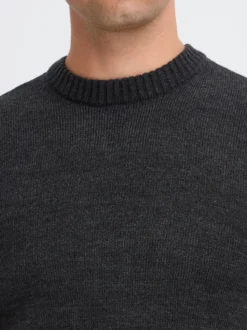BLEND Herren Strickpullover - BHRyke in schwarz