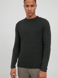 BLEND Herren Strickpullover - BHTaavi in grau