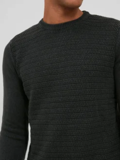 BLEND Herren Strickpullover - BHTaavi in grau