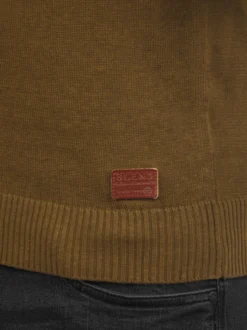 BLEND Herren Strickpullover - BHLars in beige