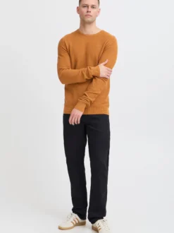 BLEND Herren Strickpullover - BHPullover in braun