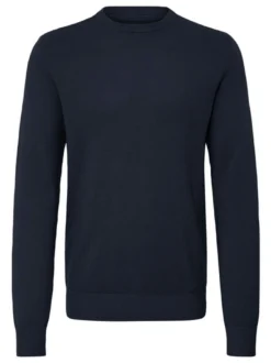 BLEND Herren Strickpullover - BHBartel in blau