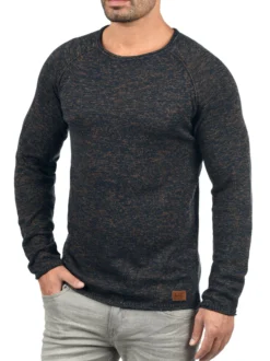 BLEND Herren Strickpullover - BHDan in braun