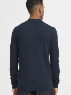 BLEND Herren Strickpullover - BHDeno in blau