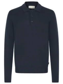 BLEND Herren Strickpullover - BHDeno in blau