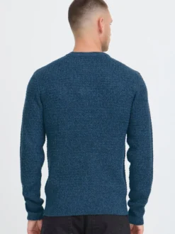 BLEND Herren Strickpullover - BHPattax in blau