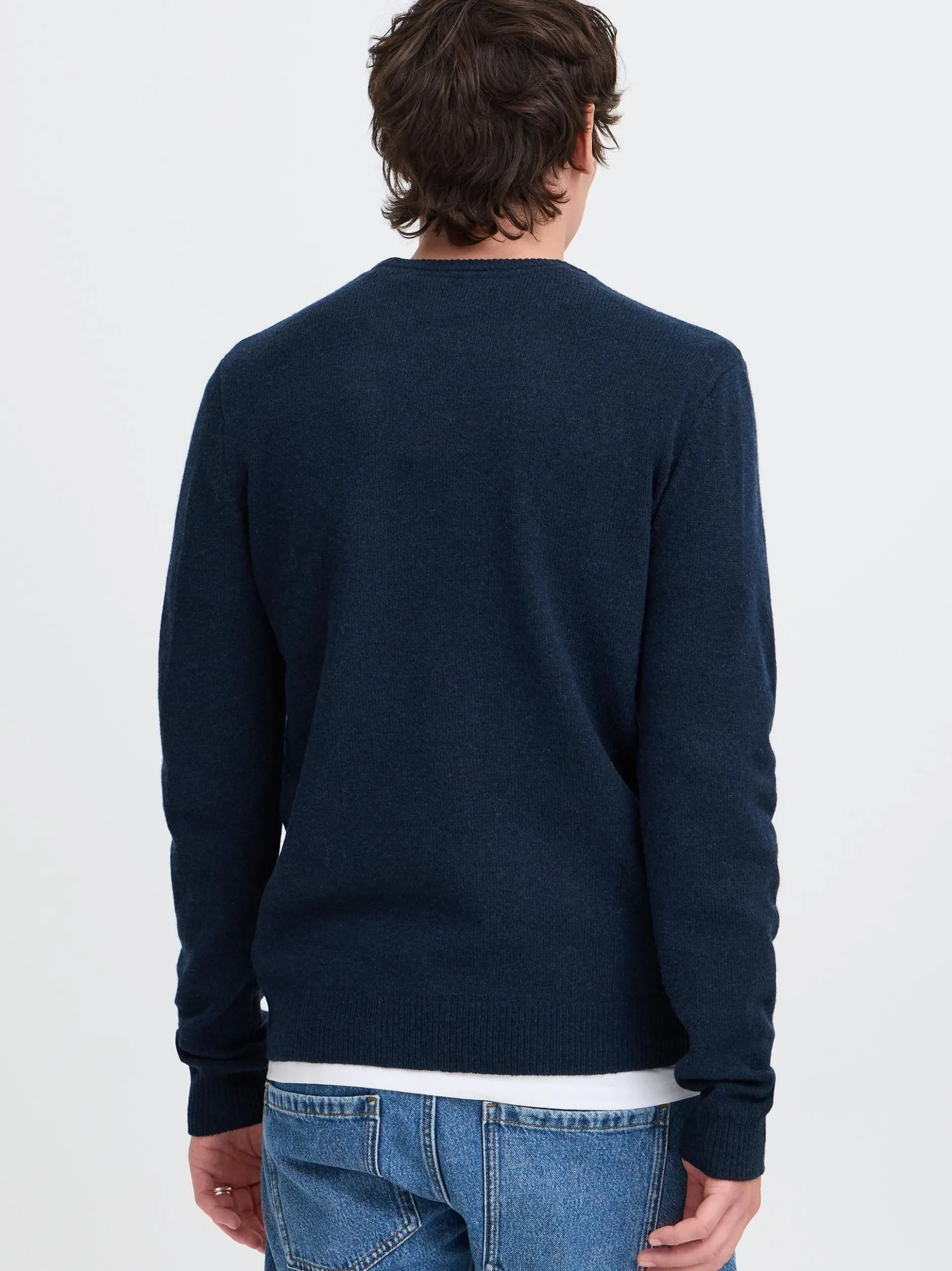 BLEND Herren Strickpullover - BHBranko in indigo