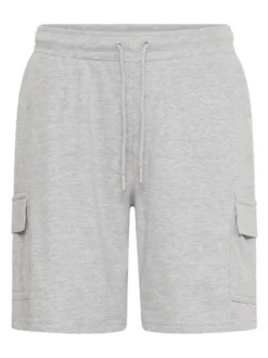 BLEND Herren Sweatshorts - BHKarlos Sweat Cargo in grau
