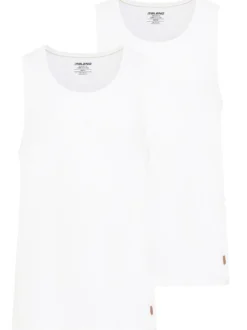 BLEND Herren Tanktop - BHHole in weiß
