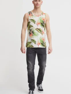 BLEND Herren Tanktop - BHTros in weiß
