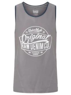BLEND Herren Tanktop - BHWalex in grau