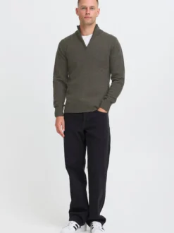 BLEND Herren Troyer - BHRyce in grau