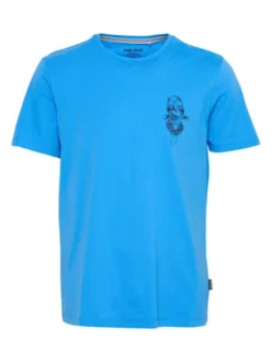 BLEND Herren T-Shirt - BHJackson in blau