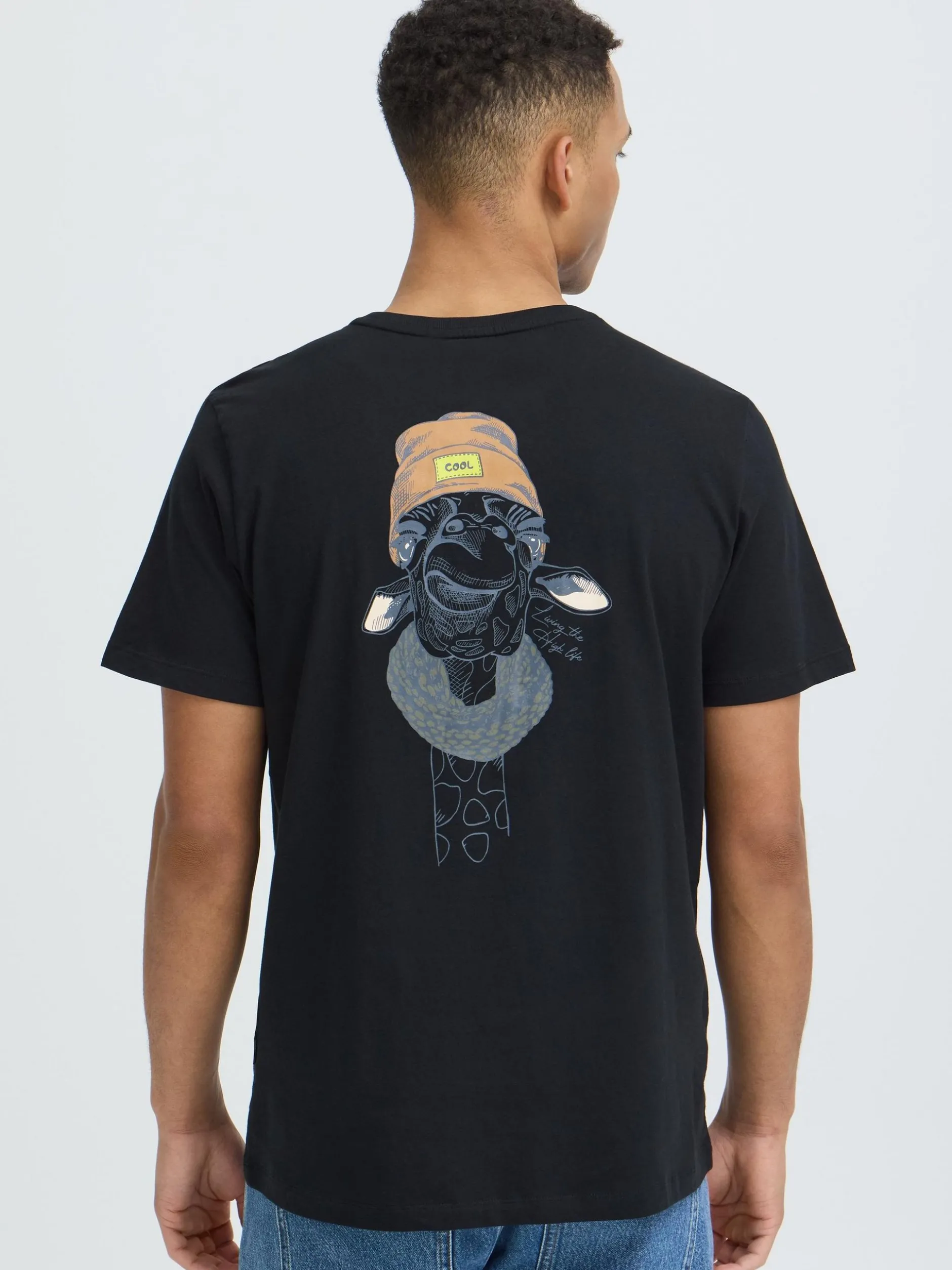 BLEND Herren T-Shirt - BHJackson in schwarz