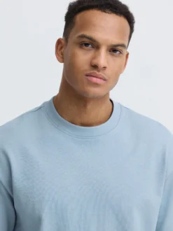 BLEND Herren T-Shirt - BHKaiser in blau