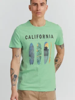 BLEND Herren T-Shirt - BHOrin in grün