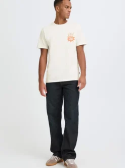 BLEND Herren T-Shirt - BHSun in ecru