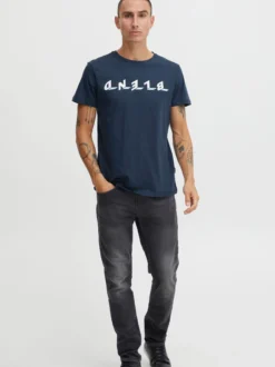 BLEND Herren T-Shirt BHTee in blau