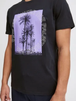 BLEND Herren T-Shirt - BHTee in schwarz