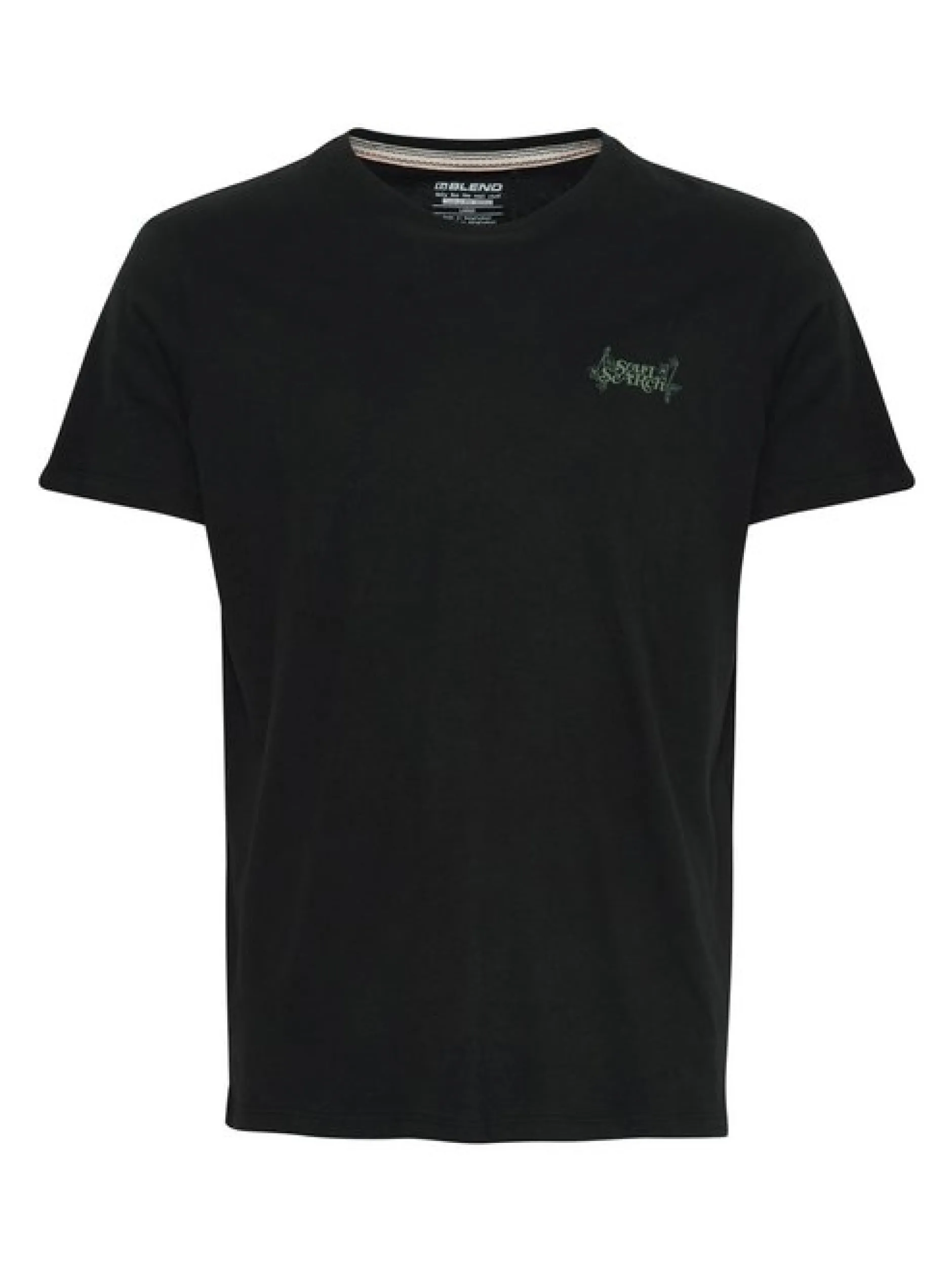 BLEND Herren T-Shirt - BHTee in schwarz