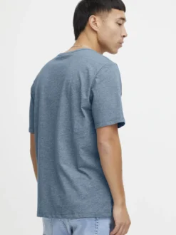 BLEND Herren T-Shirt - BHWilton in blau