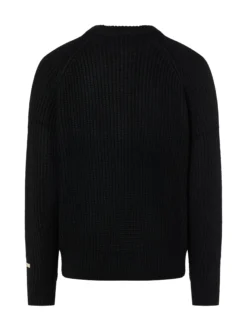 BLKVIS Herren Pullover mit Woll-Anteil in schwarz