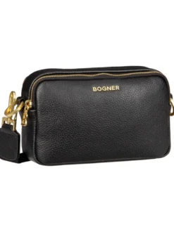 Bogner Accessoires Damen Umhängetasche - Wallis Avy SHB XSHZ in schwarz