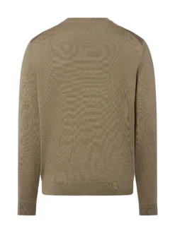 BOSS Herren Schurwoll-Pullover - Botto in schilf
