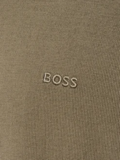 BOSS Herren Schurwoll-Pullover - Botto in schilf