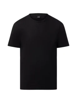 BOSS Herren T-Shirt - Tiburt in schwarz - Ärmel: langarm