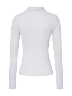 BOSS Orange Damen Poloshirt - C_Fuganel in hellblau