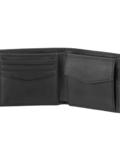 BOSS Unisex Geldbörse - New Crosstown in schwarz