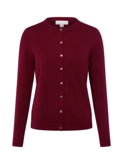 brookshire Damen Strickjacke in bordeaux
