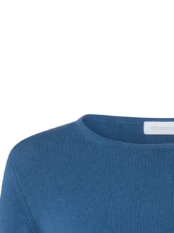 brookshire Damen Strick-Langarmshirt in blau