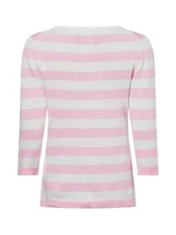 brookshire Damen Strickpullover in rosa weiß