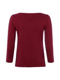brookshire Damen Strickpullover in bordeaux