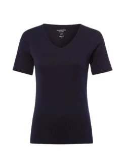 brookshire Damen T-Shirt in marine - Ärmel: kurzarm