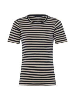 brookshire Damen T-Shirt in marine beige