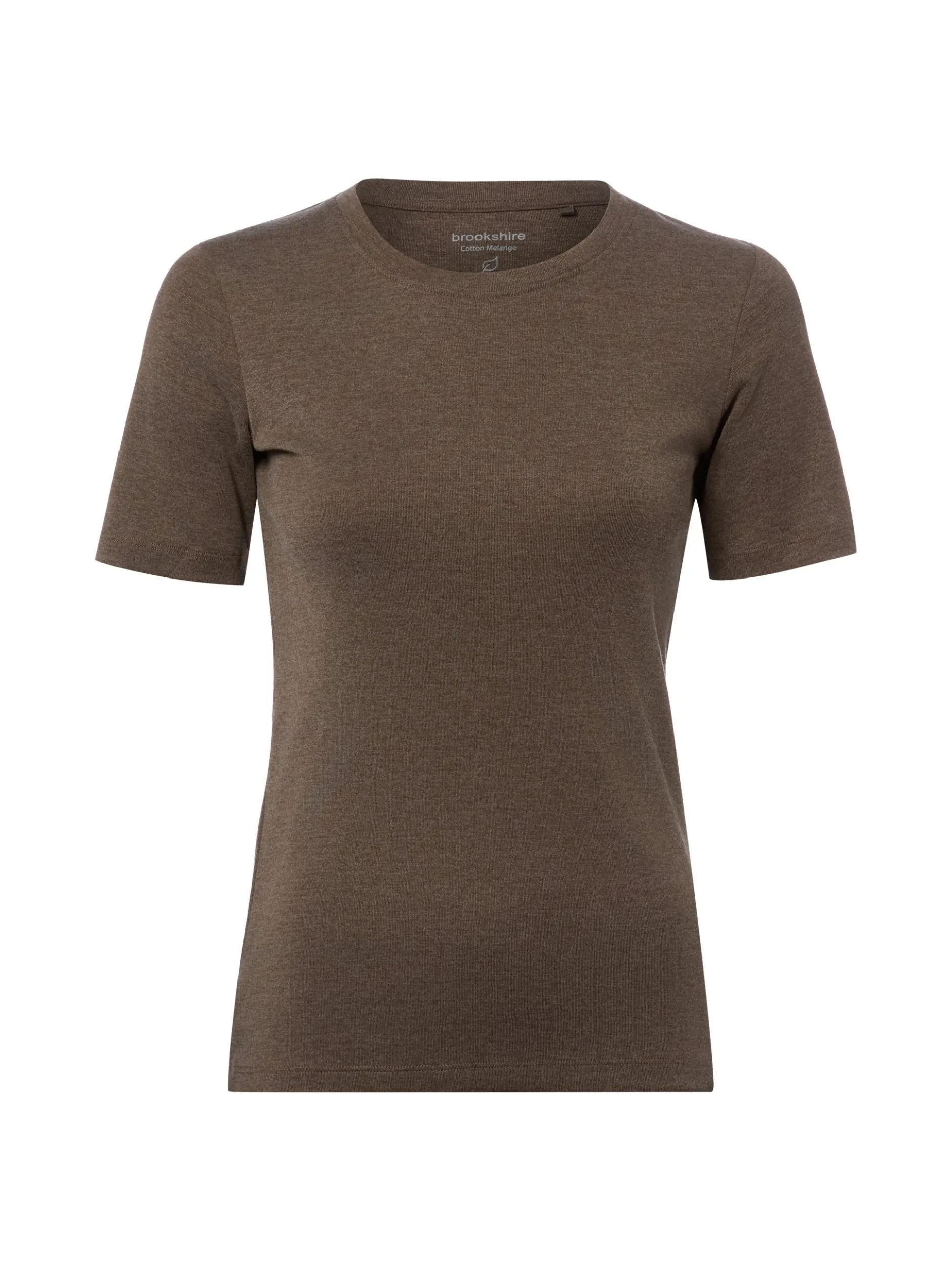 brookshire Damen T-Shirt in melange - Ärmel: kurzarm