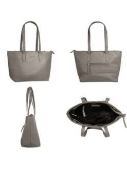 Bruno Banani Damen Shopper in grau