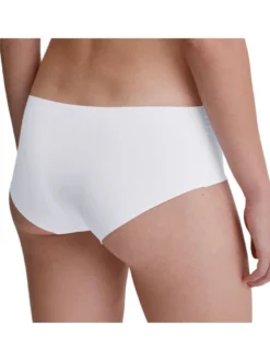 Calida Damen Slip im 2er-Pack in weiß schwarz