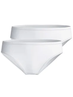 Calida Damen Slip im 2er-Pack in weiß