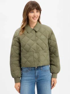Calvin Klein Jeans Damen Steppjacke in oliv
