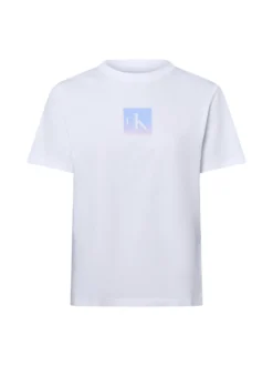 Calvin Klein Jeans Damen T-Shirt in weiß