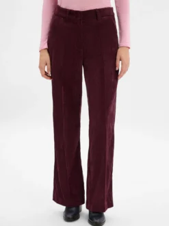 Cambio Damen Cordhose - Amelie in bordeaux - Länge: lang
