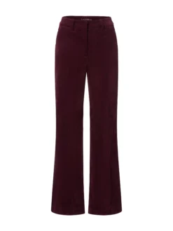 Cambio Damen Cordhose - Amelie in bordeaux - Länge: lang